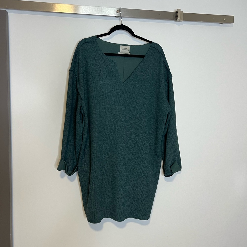 UO Jax Inside Out Dress Green Size M